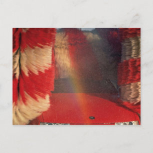 Car wash postcard