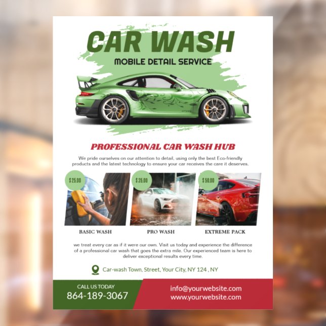 Car Wash Services (Sheet 2)
