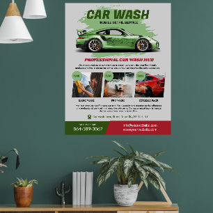 Car Wash Services Poster