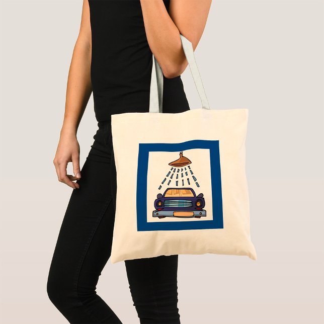 Car Wash Sign Tote Bag (Creator Uploaded)