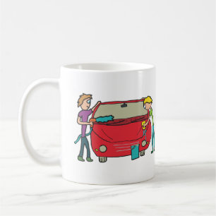 Car Washing Coffee Mug