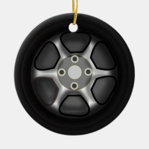 Car Wheel Ornament