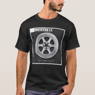Car WheelsRims Work Meister L1 Back friend T-Shirt