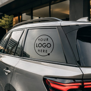 Car Window Bumper Sticker   Custom Business Logo