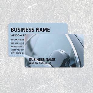 Car Window Solar Tinting Business Card