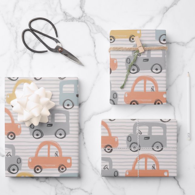 Car Wrapping Paper Sheets (Front)