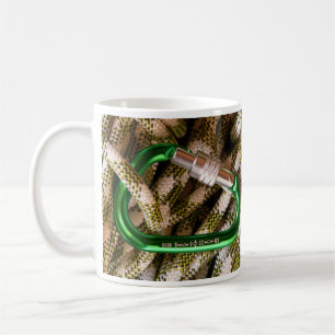 Carabiner and Climbing Rope Mug