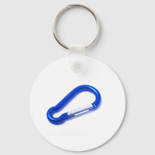 Carabiner clips key ring