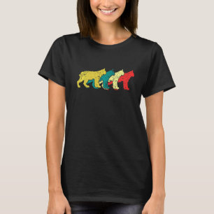 Caracal Cat Shadowed Wild Cat Caracal Lynx Animal T-Shirt