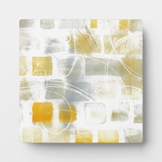 Caracalla I Abstract Print | Sue Schlabach Plaque (Front)