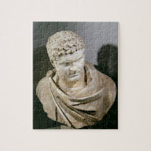 Caracalla, Roman marble cuirassed bust, 212-217 AD Jigsaw Puzzle