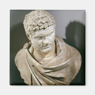 Caracalla, Roman marble cuirassed bust, 212-217 AD Magnet