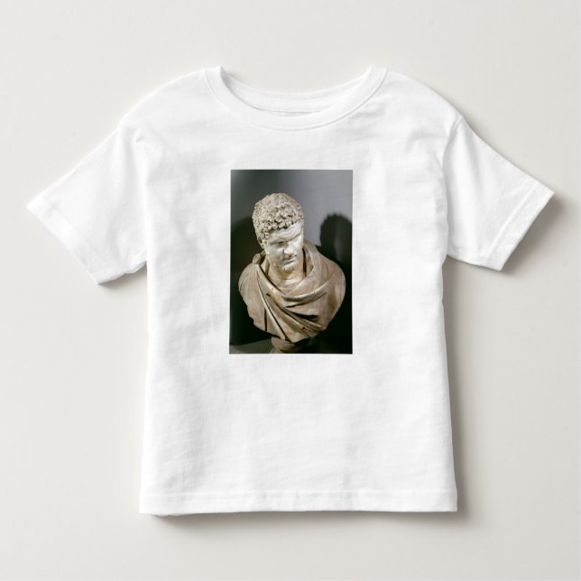 Caracalla, Roman marble cuirassed bust, 212-217 AD Toddler T-Shirt (Front)
