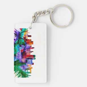 Caracas Skyline Key Ring