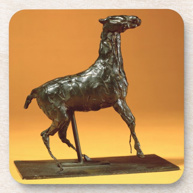 Caracoling Horse (bronze) Coaster (Front)