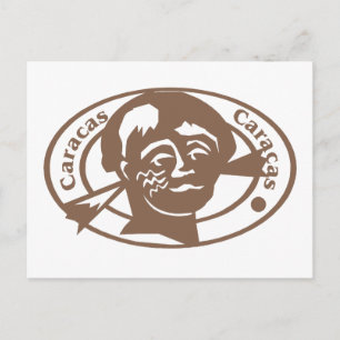 Caracus Stamp Postcard