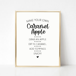 Caramel Apple Bar Sign