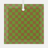 Caramel apple chequered board pattern