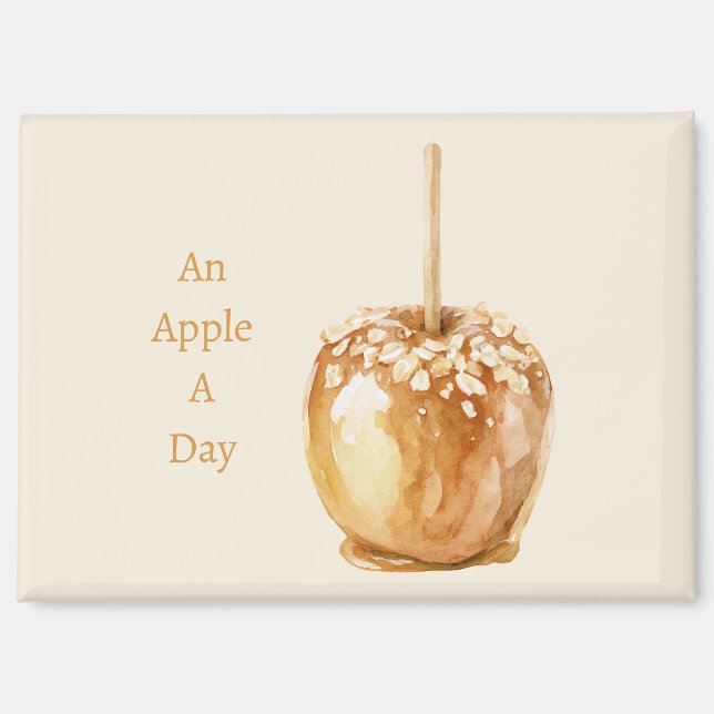 Caramel Apple Magnet (Front)