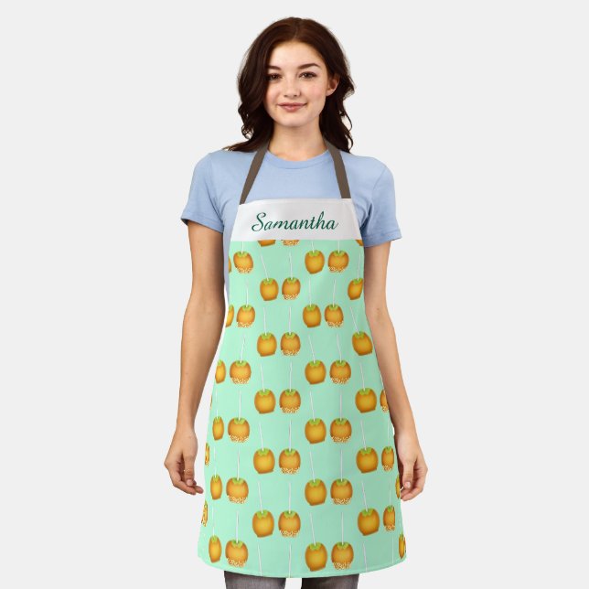 Caramel Apples Apron (Worn)