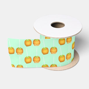 Caramel Apples Satin Ribbon