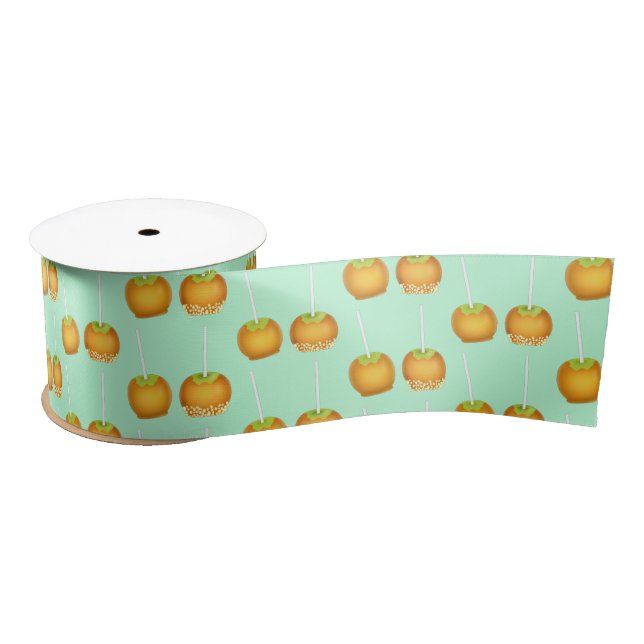 Caramel Apples Satin Ribbon (Spool)