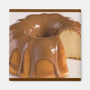 Caramel Cake Magnet