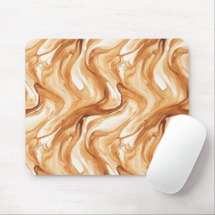 Caramel Carmel Candy Swirls Mouse Pad
