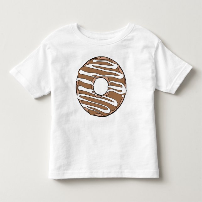 Caramel Doughnut, Doughnut, Glaze, Icing, Frosting Toddler T-Shirt (Front)