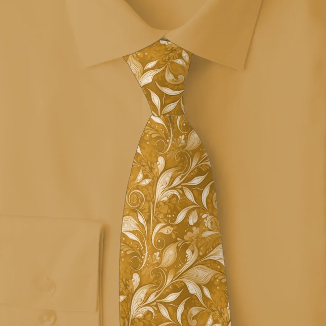 Caramel Luscious Botanical Tie (Creator Uploaded)