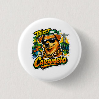 Caramelo chefe 3 cm round badge