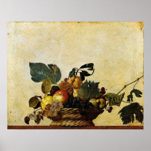 Caravaggio - Basket Of Fruit 1596 Poster