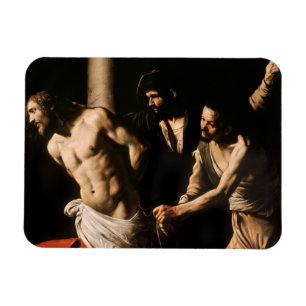 Caravaggio - Christ at the Column Magnet
