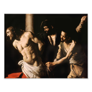 Caravaggio - Christ at the Column Photo Print