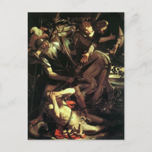Caravaggio- Conversion of Saint Paul Postcard