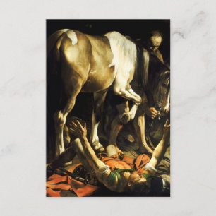 Caravaggio Conversion of St. Paul Invitations