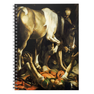 Caravaggio Conversion of St. Paul Notebook