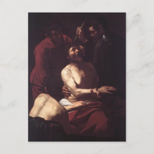 Caravaggio- Crowning with Thorns Postcard