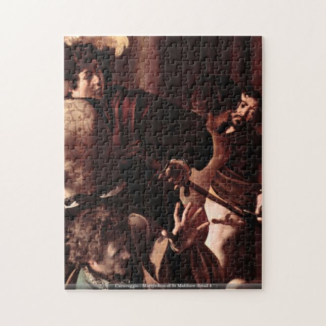 Caravaggio - Martyrdom of St Matthew detail 4 Jigsaw Puzzle (Vertical)
