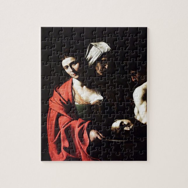 Caravaggio - Salome - Classic Baroque Artwork Jigsaw Puzzle (Vertical)