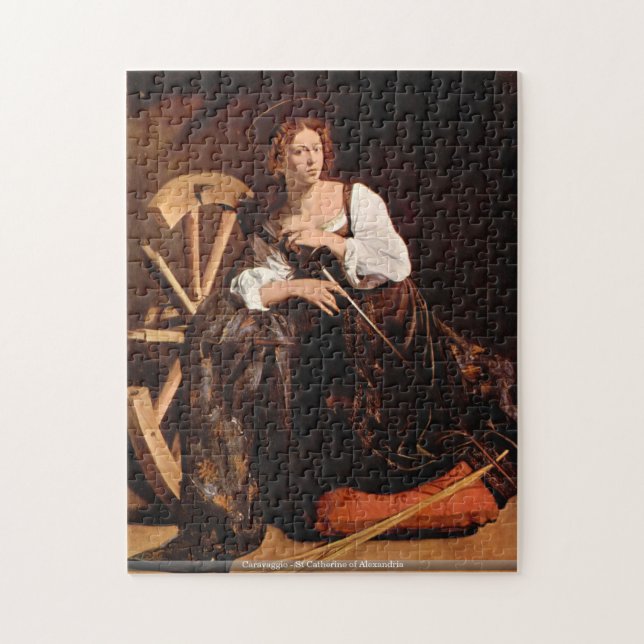 Caravaggio - St Catherine of Alexandria puzzle (Vertical)