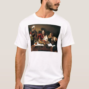 Caravaggio - Supper at Emmaus - Classic Painting T-Shirt