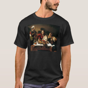 Caravaggio - Supper at Emmaus - Classic Painting T-Shirt