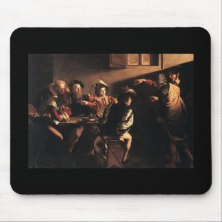 Caravaggio The Calling Of Saint Matthew Mouse Pad