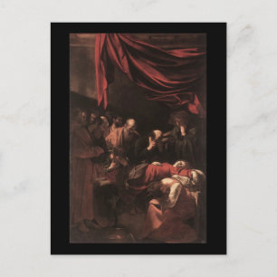 Caravaggio The Death Of The Virgin Postcard