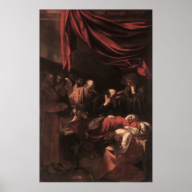 Caravaggio The Death Of The Virgin Poster (Front)