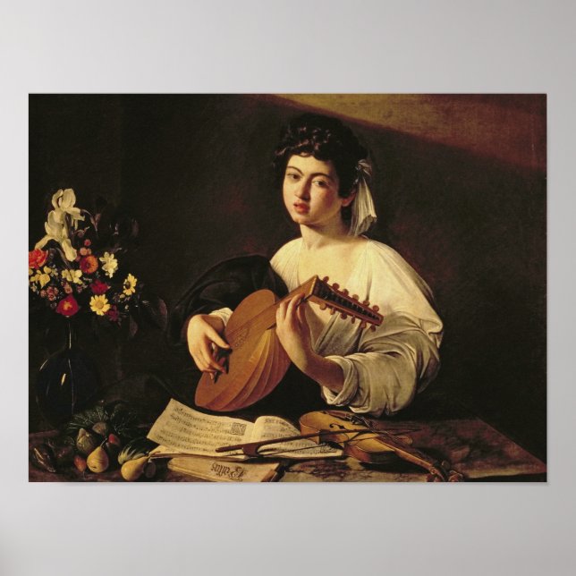 Caravaggio - The Lute Player Poster (Front)