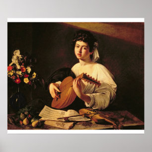 Caravaggio - The Lute Player Poster