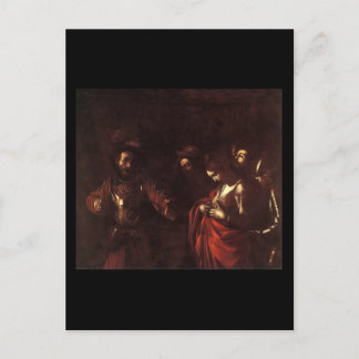 Caravaggio The Martyrdom Of St Ursula Postcard