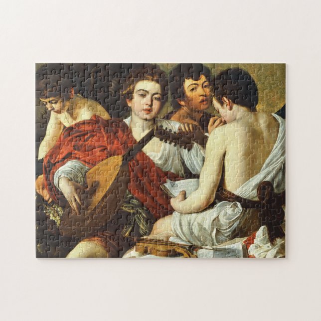 CARAVAGGIO - The musicians 1595 Jigsaw Puzzle (Horizontal)